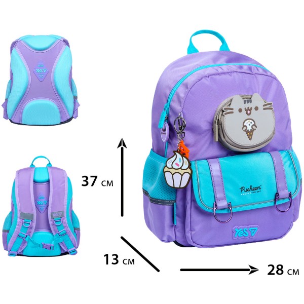 Фото - Рюкзак школьный YES S-104S Pusheen Summer (550255)